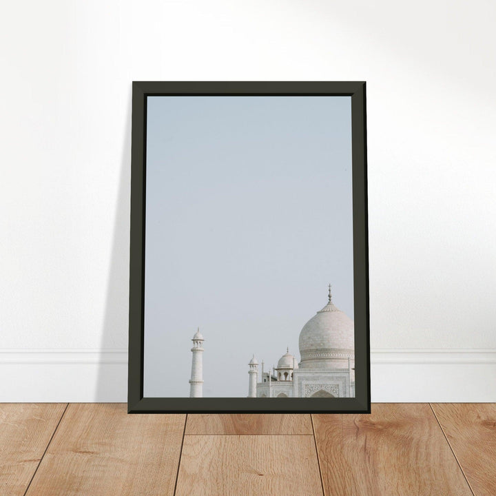 Taj Mahal Poster: Zeitlose Schönheit - Printree.ch Agra, Architektur, Foto, Fotografie, Garten, Grabmal, Indien, Liebe, Marmor, Monument, Reisen, Sonnenaufgang, Symmetrie, Taj Mahal, UNESCO-Welterbe, unsplash
