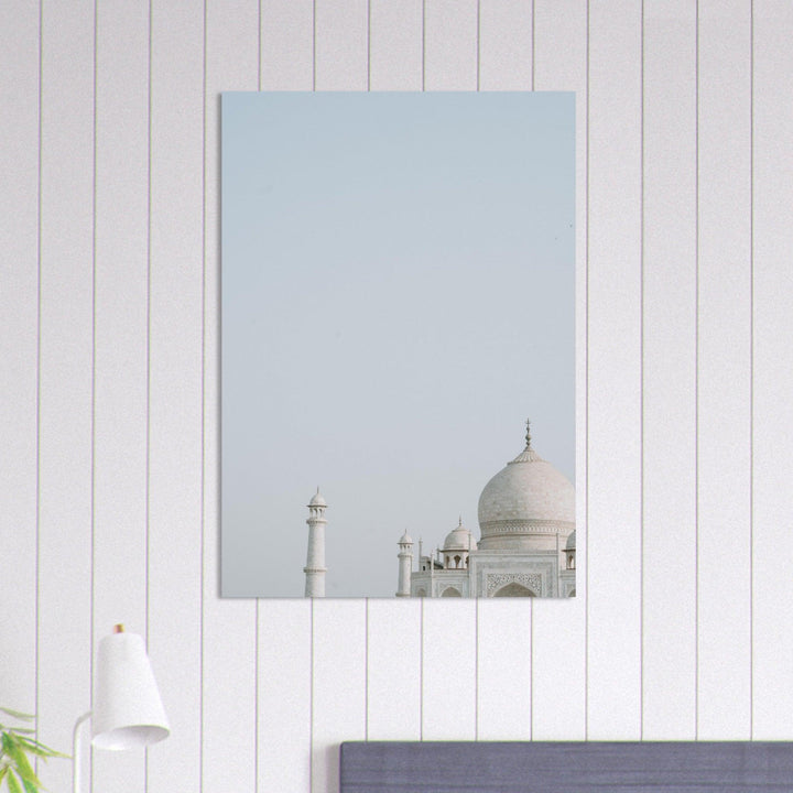 Taj Mahal Poster: Zeitlose Schönheit - Printree.ch Agra, Architektur, Foto, Fotografie, Garten, Grabmal, Indien, Liebe, Marmor, Monument, Reisen, Sonnenaufgang, Symmetrie, Taj Mahal, UNESCO-Welterbe, unsplash