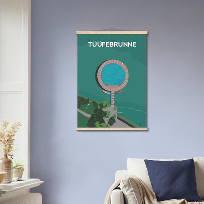 Tüüfebrunne - Printree.ch Localspot, Minimal, Minimalismus