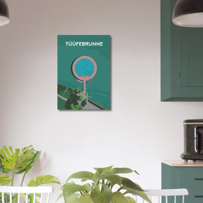 Tüüfebrunne - Printree.ch Localspot, Minimal, Minimalismus