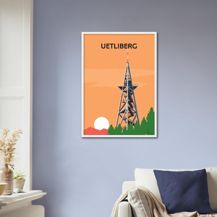 Uetliberg - Printree.ch Localspot, Minimal, Minimalismus