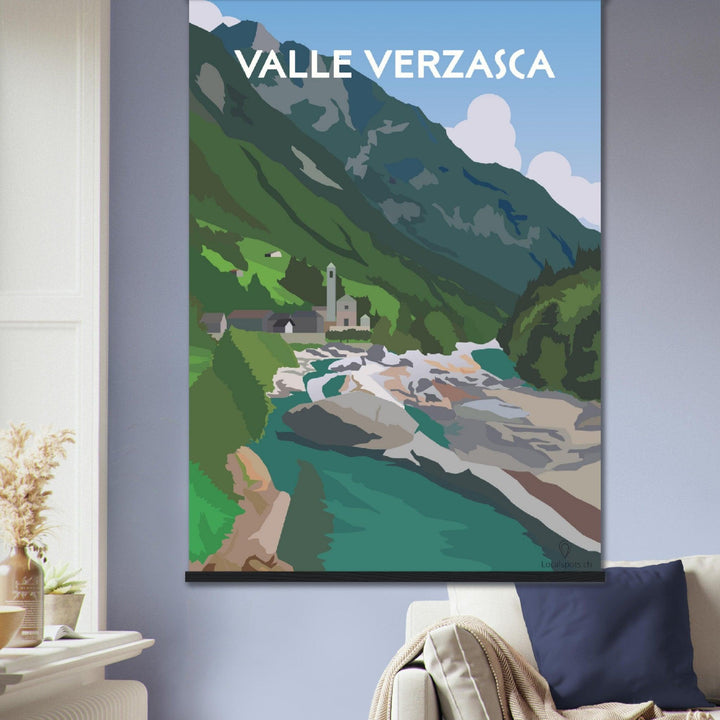 Valle Verzasca - Printree.ch Localspot, Minimal, Minimalismus