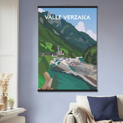 Valle Verzasca - Printree.ch Localspot, Minimal, Minimalismus