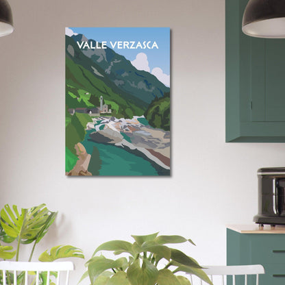 Valle Verzasca - Printree.ch Localspot, Minimal, Minimalismus