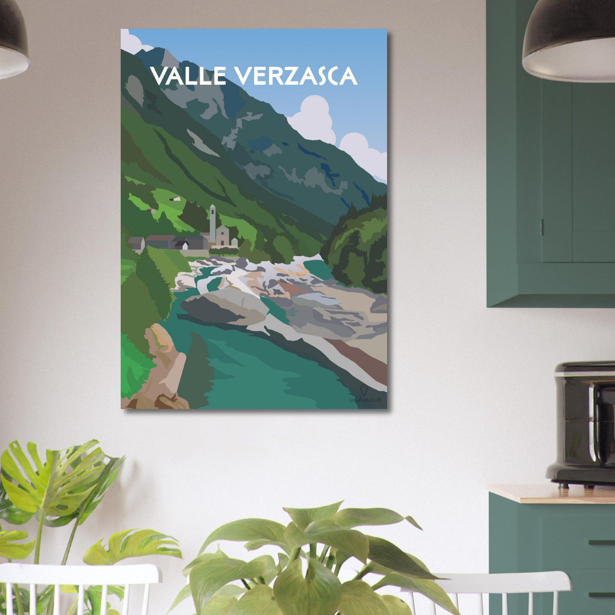 Valle Verzasca - Printree.ch Localspot, Minimal, Minimalismus