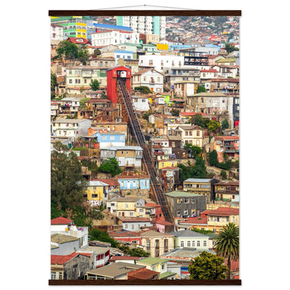 Valparaíso Schönheitsposter - Printree.ch bunte Häuser, Chile, Farben, Foto, Fotografie, Hafenstadt, Kultur, Künstlerviertel, Küste, Reisen, Stadtbild, Straßenkunst, UNESCO-Welterbe, unsplash, Valparaíso