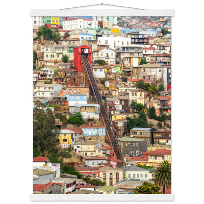 Valparaíso Schönheitsposter - Printree.ch bunte Häuser, Chile, Farben, Foto, Fotografie, Hafenstadt, Kultur, Künstlerviertel, Küste, Reisen, Stadtbild, Straßenkunst, UNESCO-Welterbe, unsplash, Valparaíso