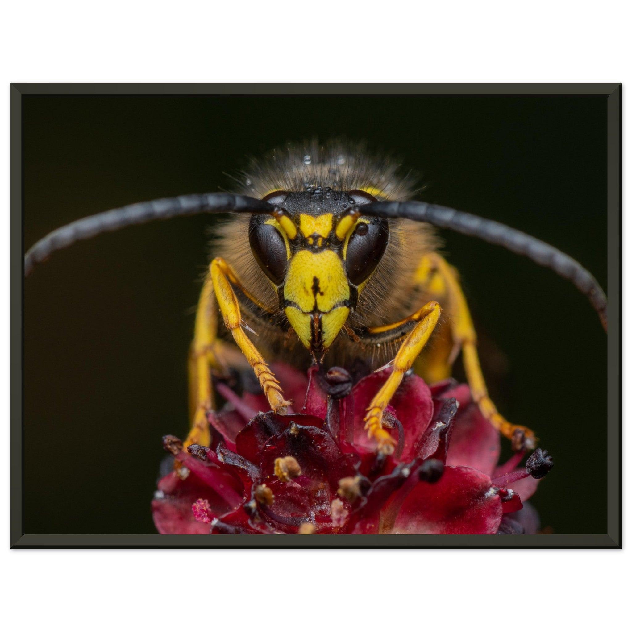 Wespe am Schlafplatz - Printree.ch Auge, Blume, erstaunliche natur, Farbe, farbig, Fauna, Fliege, Frühling, grün, im Freien, Insekt, Käfer, Macro, Makro, Nahaufnahme, Natur, Naturschönheit, natürlich, Pflanze, schön, Sommer, Tierwelt, Tilmann Schnyder, Umwelt, wild, Wildtiere