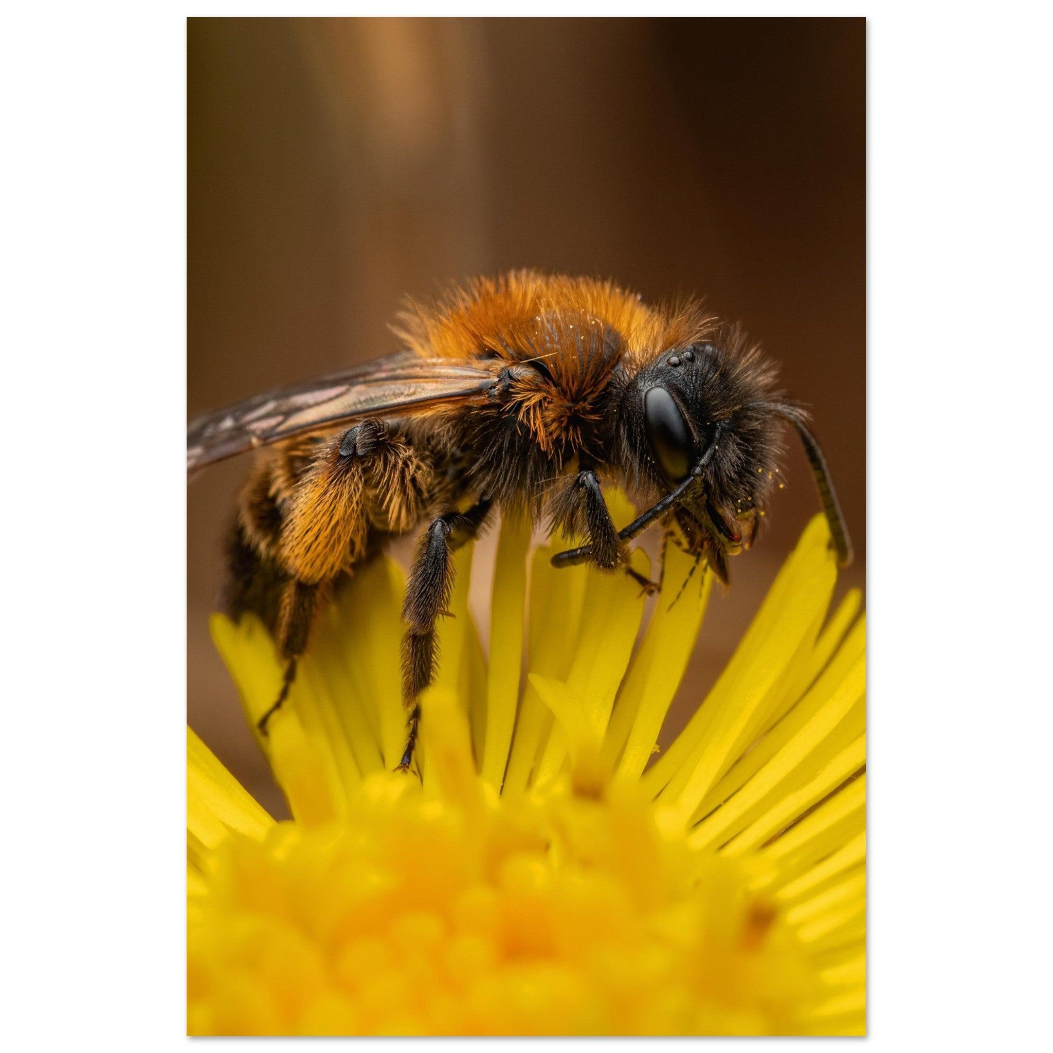 Wildbiene #1 - Printree.ch Auge, Blume, Farbe, farbig, Fauna, Fliege, Frühling, grün, im Freien, Insekt, Käfer, Makro, Martin_Reichenbach, Nahaufnahme, Natur, natürlich, Pflanze, schön, Sommer, Tierwelt, Umwelt, wild