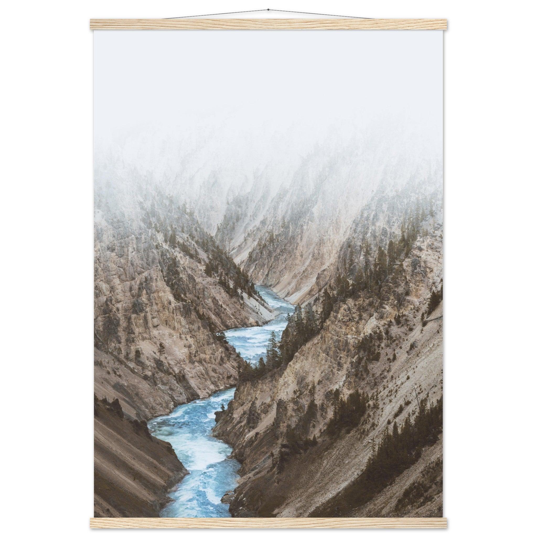 Yellowstone Nationalpark Poster - Printree.ch Bison, Camping, Foto, Fotografie, Geysire, Landschaft, Nationalpark, Natur, Reisen, Thermalquellen, unsplash, USA, Wanderung, Wildlife, Wyoming, Yellowstone