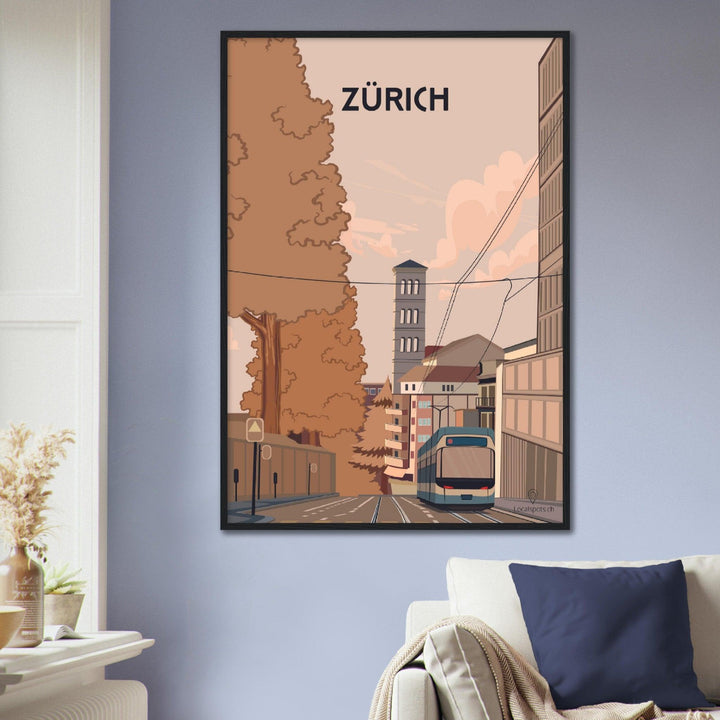 Zürich City - Printree.ch alt, blau, blick, europa, europäisch, Localspot, Minimal, Minimalismus, reise, schweiz, stadt, stadtbild, tourismus, tourist, urban, wahrzeichen, zürich