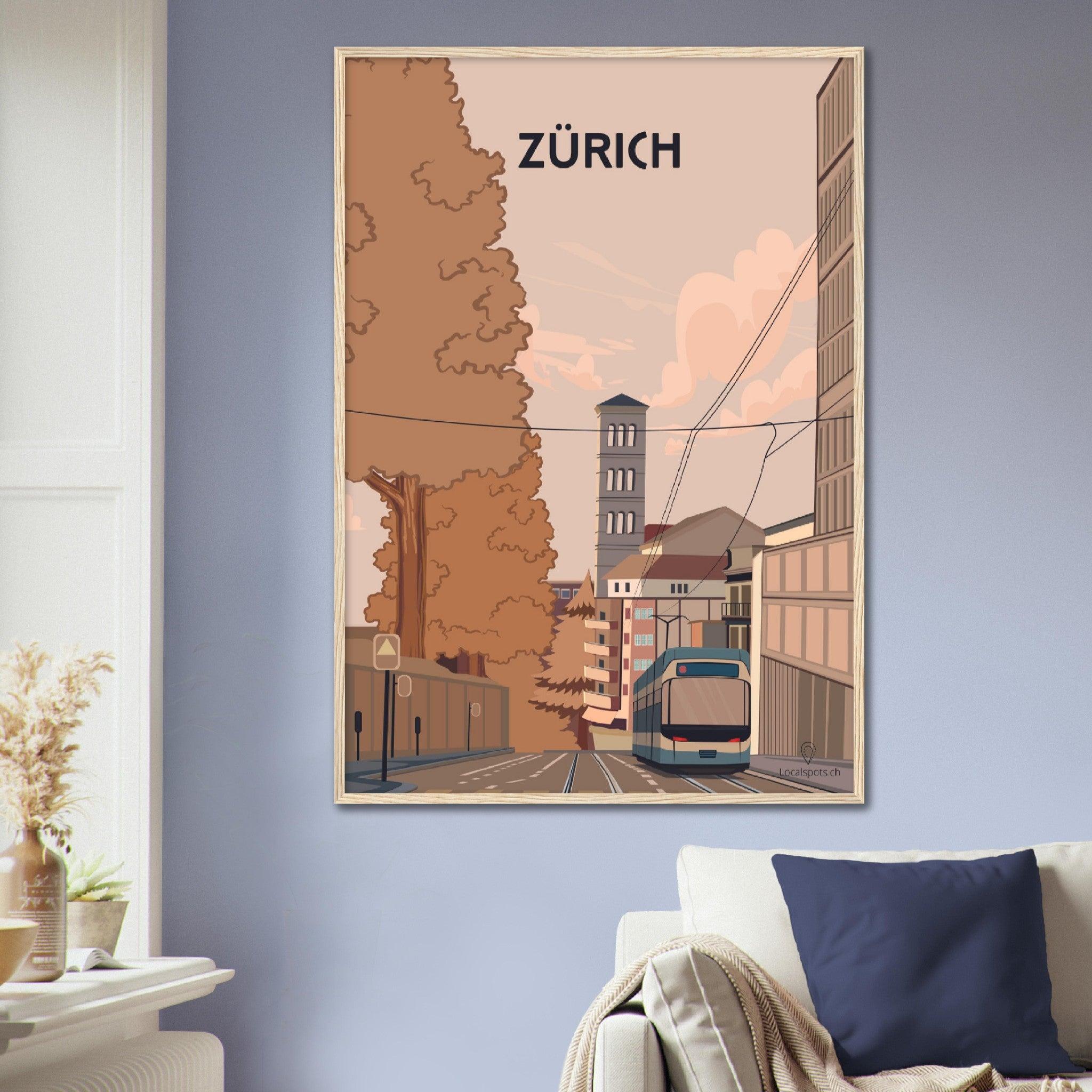 Zürich City - Printree.ch alt, blau, blick, europa, europäisch, Localspot, Minimal, Minimalismus, reise, schweiz, stadt, stadtbild, tourismus, tourist, urban, wahrzeichen, zürich