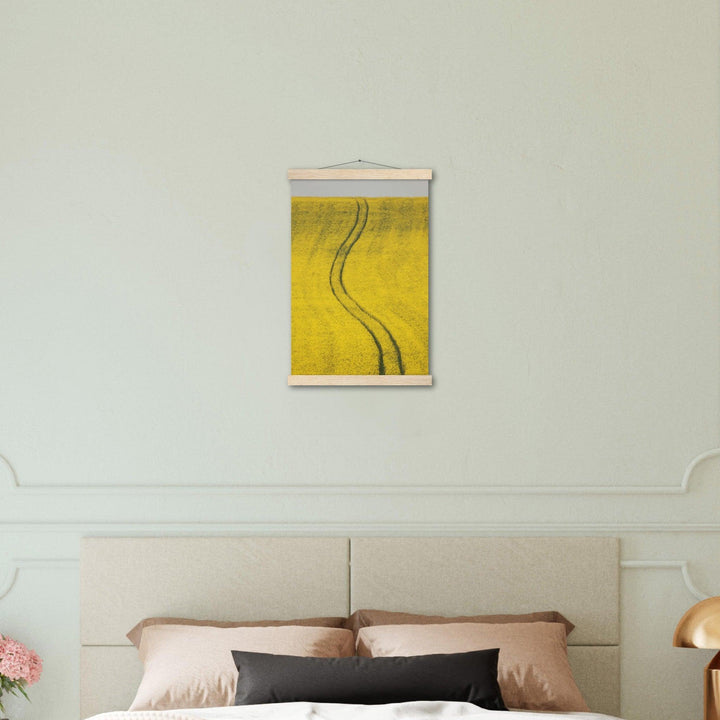 Abstrakte Gelb-Gold-Poster - Printree.ch Foto, Fotografie, gelb, Unsplash