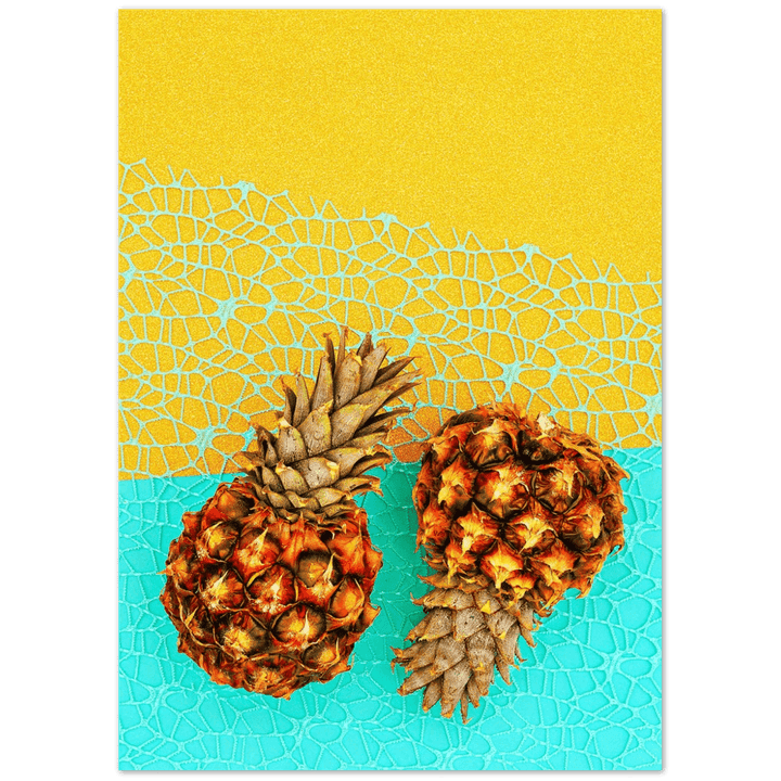 Ananas minimalistischer Lifestyle - Printree.ch ananas, bunt, design, exotisch, farbe, Foto, Fotografie, frisch, frucht, gelb, gesund, halb, hell, hintergrund, hipster, kreativ, kunst, lebensmittel, lecker, minimal, mode, pastell, reif, roh, saft, saftig, scheibe, sommer, süss, tropisch, vitamin