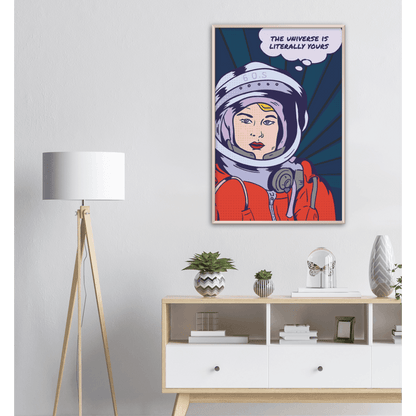 Astronautin Weltraum - Printree.ch anzug, astronaut, astronomie, außen, blau, dunkel, entdeckung, erde, erforscher, erkunden, fantasie, forschung, galaxie, helm, kosmonaut, kosmos, maske, mond, pilot, raumfahrer, raumschiff, schwarz, schön, stern, technologie, universum, weltraum, wissenschaft, zukunft