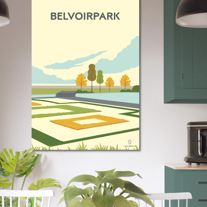 Belvoirpark - Printree.ch Localspot, Minimal, Minimalismus