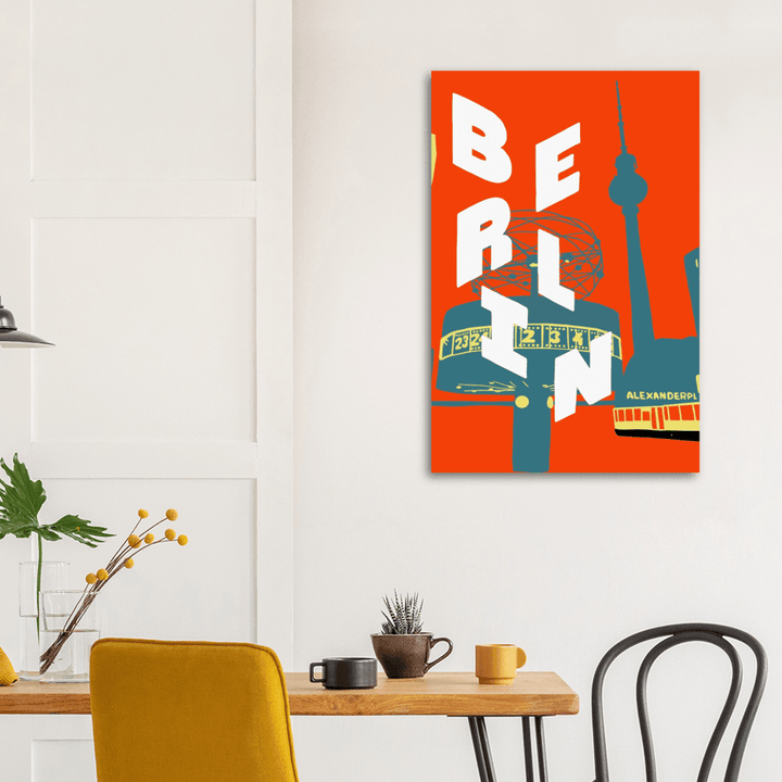 Berlin - Printree.ch hintergrund, minimalistisch, touristische reise, travel poster