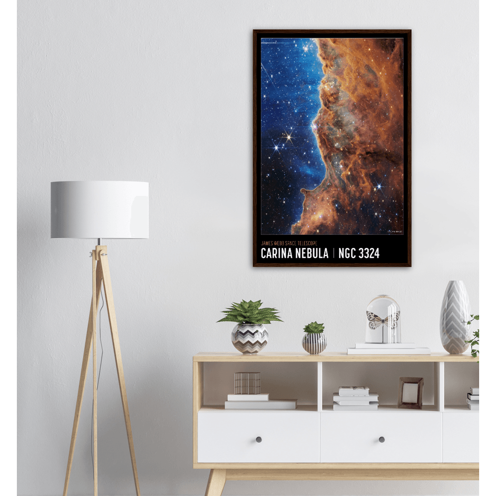 Carina-Nebel-Plakat - Printree.ch Astronomie, Carina-Nebel, Deep-Space-Fotografie, Foto, Fotografie, Galaxie, Himmelskörper, Kosmos, NASA, Nebel, Plakat, space, Sternentstehung, Universum, WEBB, Weltraum