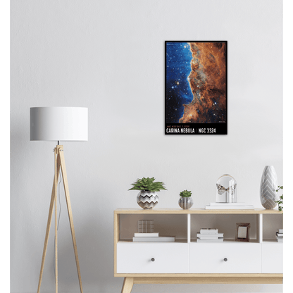 Carina-Nebel-Plakat - Printree.ch Astronomie, Carina-Nebel, Deep-Space-Fotografie, Foto, Fotografie, Galaxie, Himmelskörper, Kosmos, NASA, Nebel, Plakat, space, Sternentstehung, Universum, WEBB, Weltraum