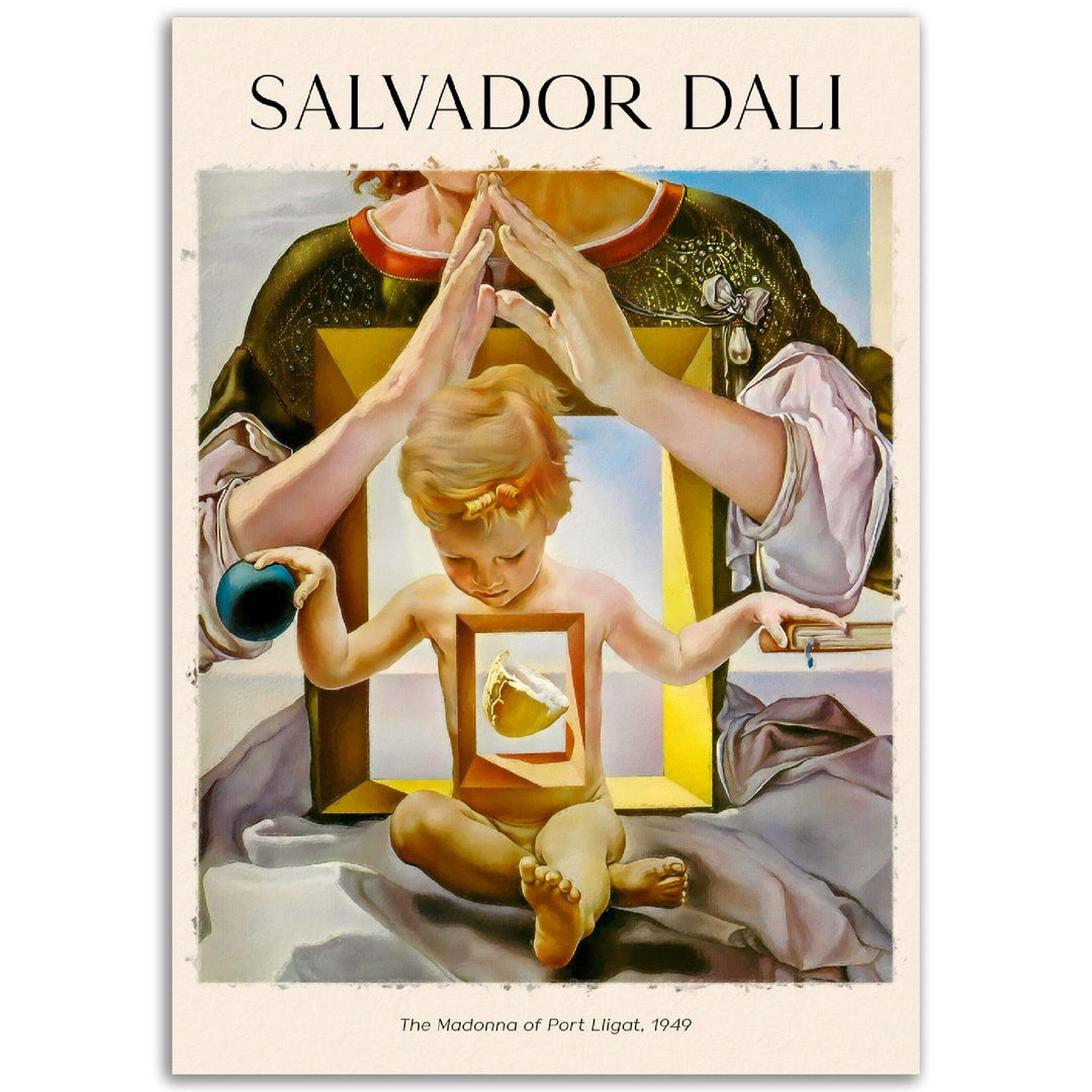 Christkind & Madonna von Dali (1950) - Printree.ch Kunst, Malen, Maler, Malerei, Meisterwerk