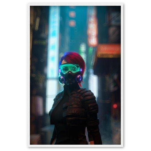 Cyper Girl - Printree.ch cyberpunk