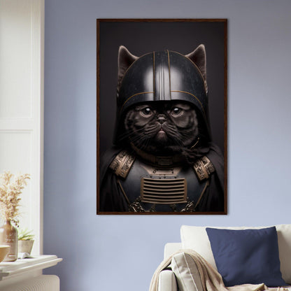 Darth Vador Katze - Printree.ch AI, Comic, held