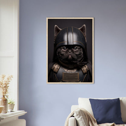 Darth Vador Katze - Printree.ch AI, Comic, held