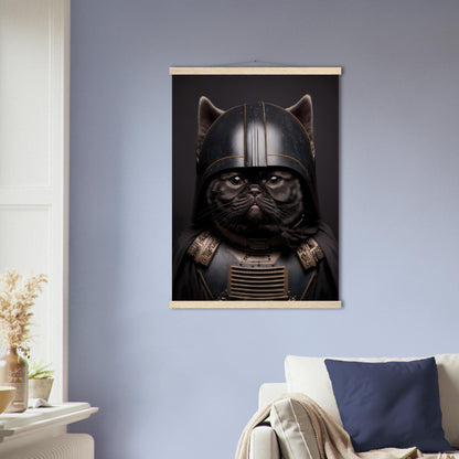 Darth Vador Katze - Printree.ch AI, Comic, held