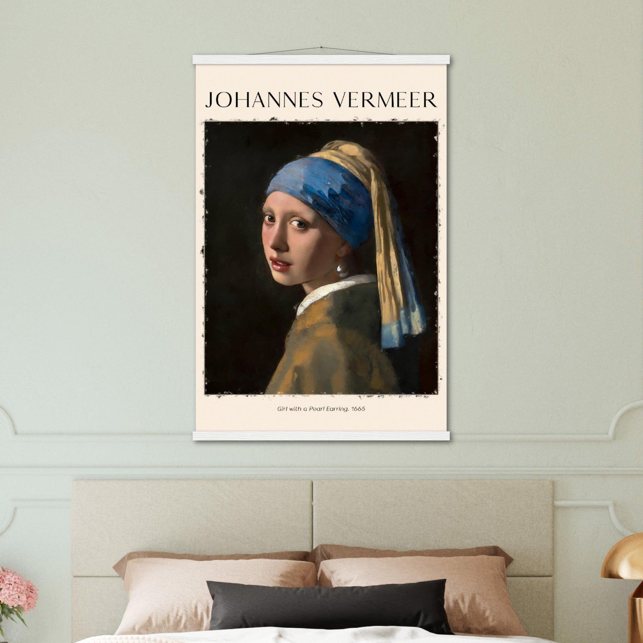 Das Mädchen mit dem Perlenohrgehänge Gemälde von Jan Vermeer - Printree.ch abstrakte frauen, frau, Frauen, Kunst, Malen, Maler, Malerei, Meisterwerk