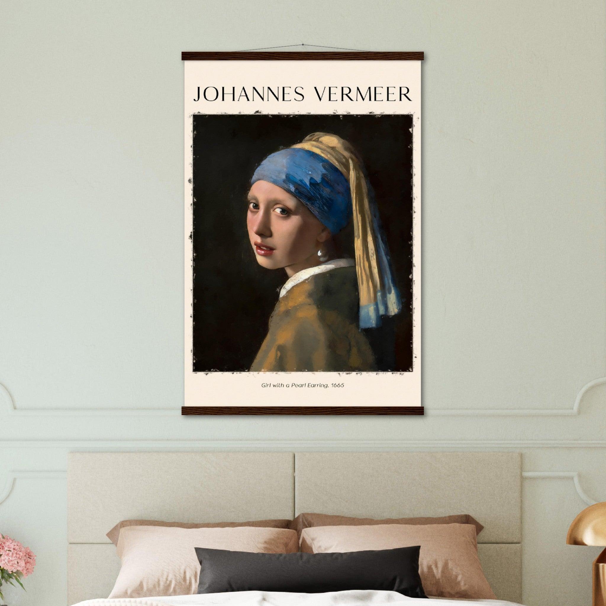 Das Mädchen mit dem Perlenohrgehänge Gemälde von Jan Vermeer - Printree.ch abstrakte frauen, frau, Frauen, Kunst, Malen, Maler, Malerei, Meisterwerk