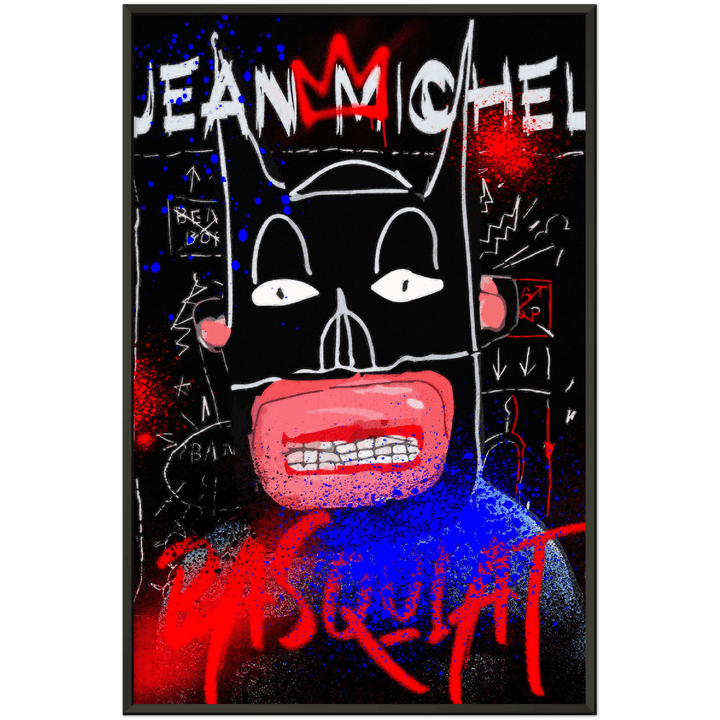 Fledermausmann Jean-Michel Basquiat - Printree.ch Pop ART, popart