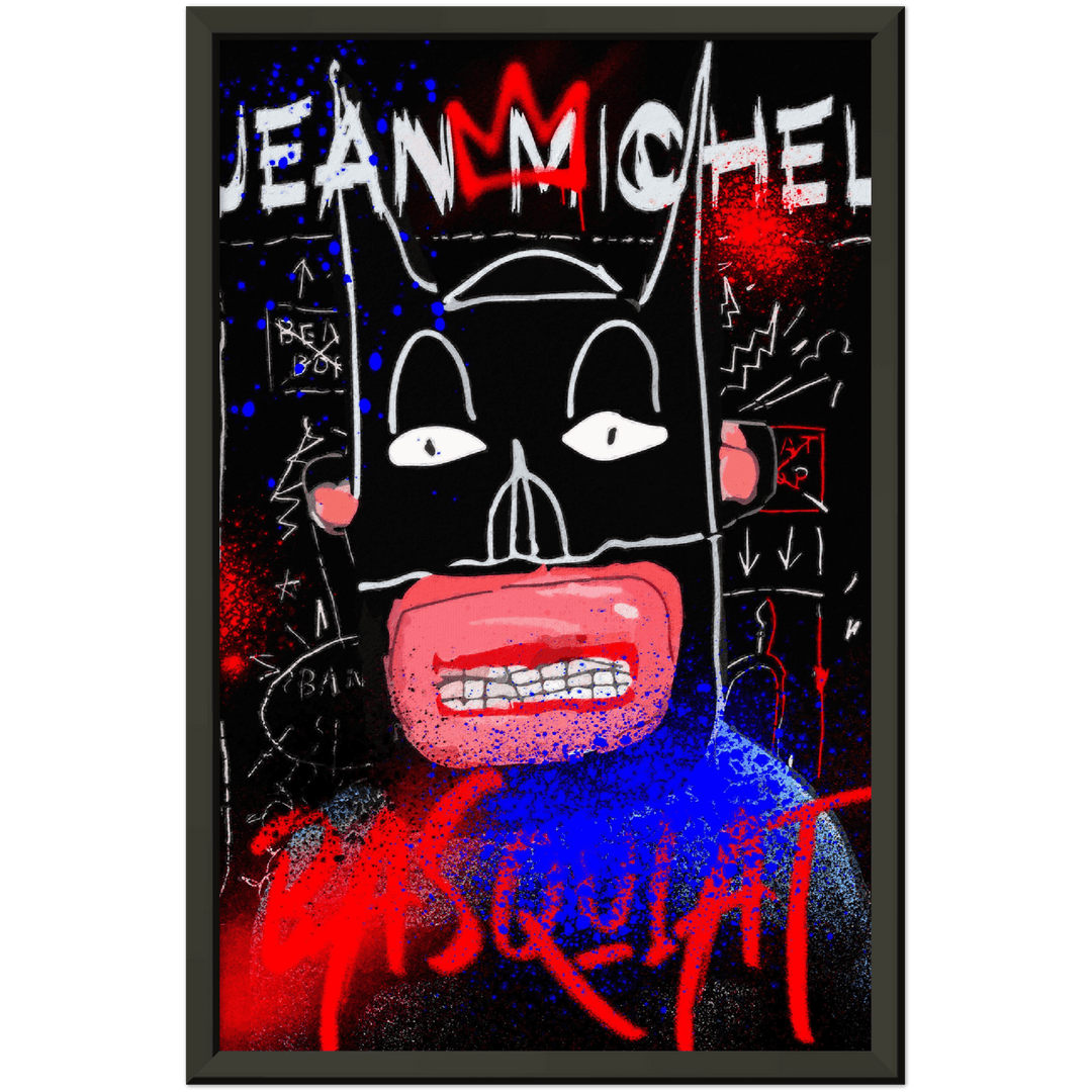 Fledermausmann Jean-Michel Basquiat - Printree.ch Pop ART, popart
