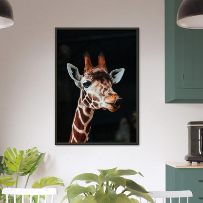 Giraffenposter: Naturzauber. - Printree.ch Foto, Fotografie, Tier, Tiere, Tierthemen, Unsplash, Wildtiere