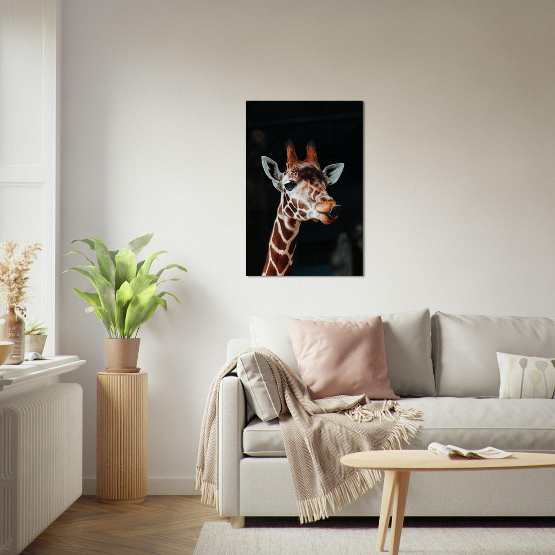 Giraffenposter: Naturzauber. - Printree.ch Foto, Fotografie, Tier, Tiere, Tierthemen, Unsplash, Wildtiere