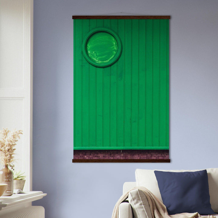 Grüne Wand - Printree.ch grün