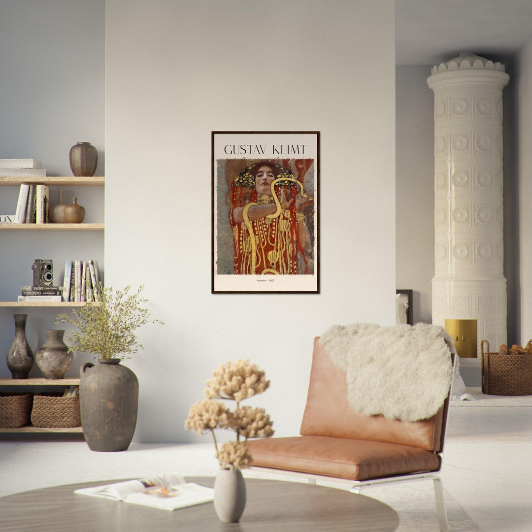 Gustav Klimt - Hygieia: Inspirierendes Museumsqualität-Poster. - Printree.ch Illustration, Kunst, Kunstwerk, Meisterwerk, Poster