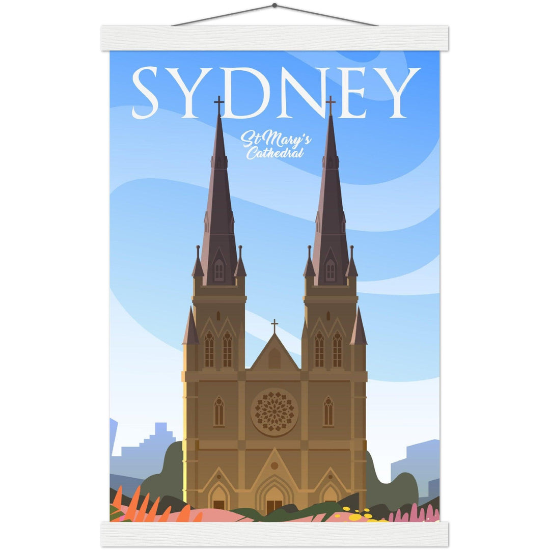Hochwertiges Sydney Poster auf mattem Papier - 200 g/m² - Printree.ch Illustration, Poster, travel poster