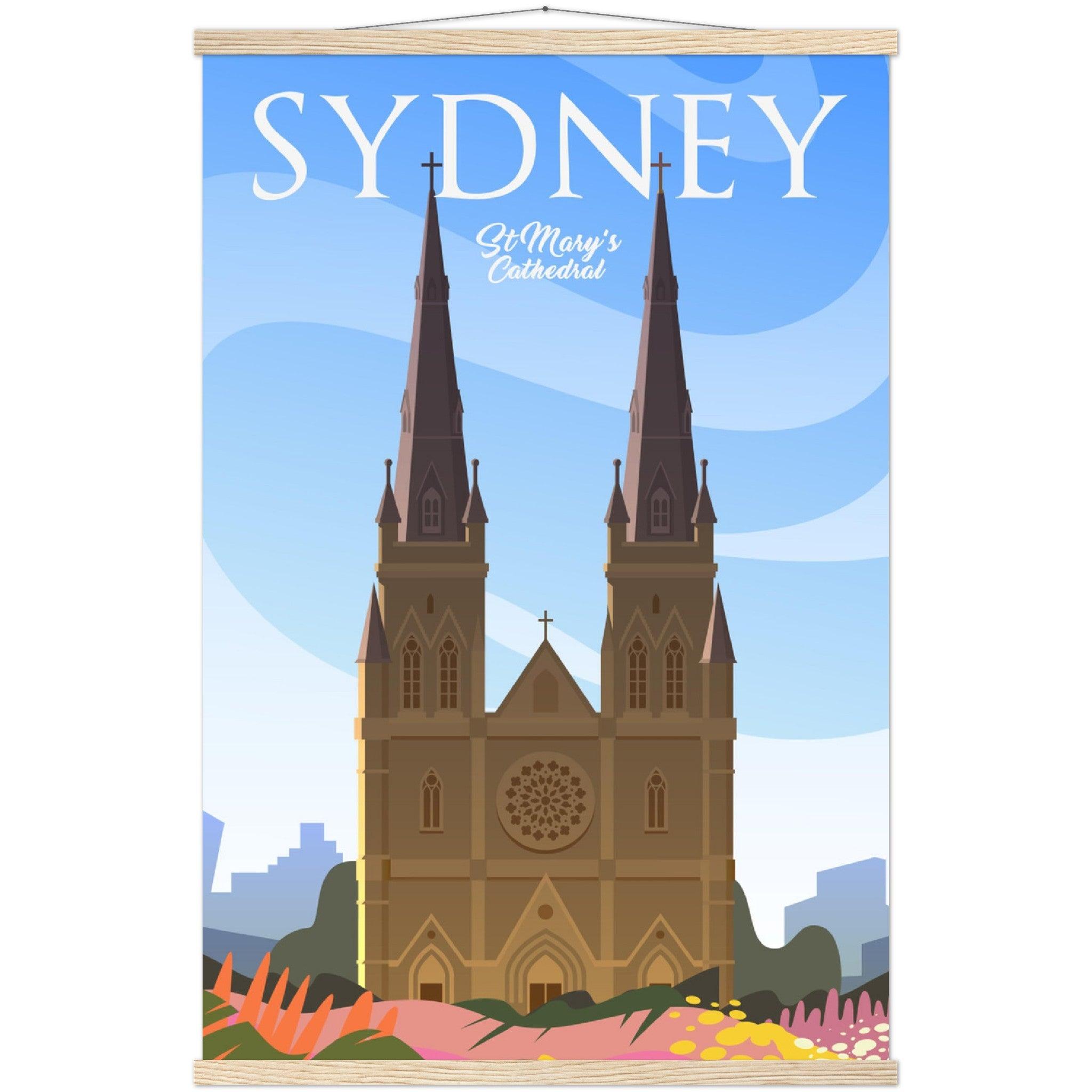 Hochwertiges Sydney Poster auf mattem Papier - 200 g/m² - Printree.ch Illustration, Poster, travel poster