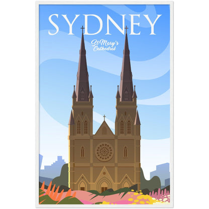 Hochwertiges Sydney Poster auf mattem Papier - 200 g/m² - Printree.ch Illustration, Poster, travel poster