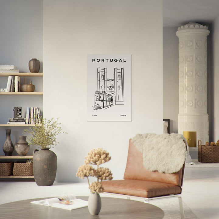 Hochwertiges Wandposter - Verwandeln Sie Ihre Räume in Kunstgalerien! - Printree.ch Illustration, Line-Art, Minimal, minimalist, minimalistisch, Poster, Silhouette