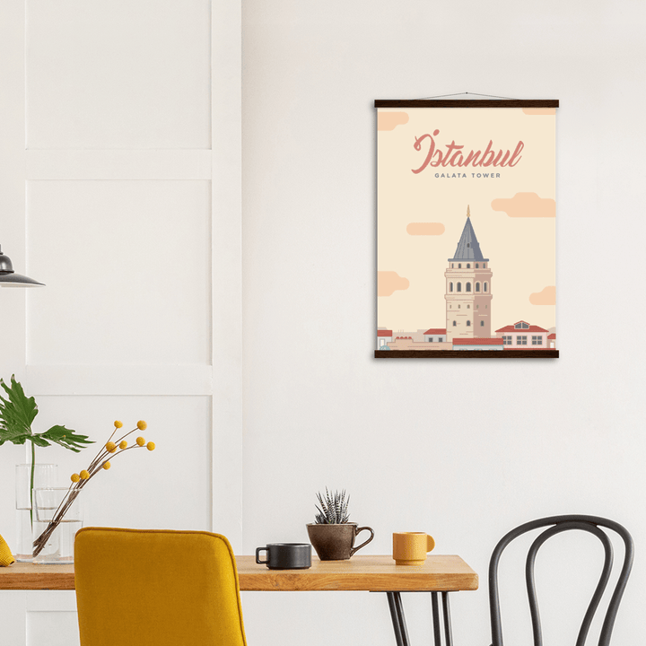 Istanbul - Printree.ch minimalistisch, touristische reise, travel poster