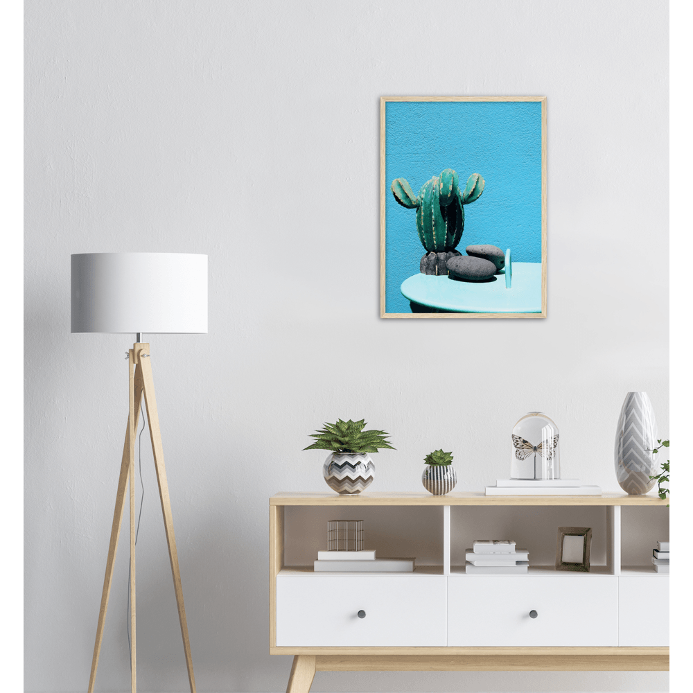 Kaktus Blau minimalistischer Lebensstil - Printree.ch blau, Botanik, bunt, Dekoration, dekorativ, drinnen, eingetopft, Farbe, Foto, Fotografie, frisch, Garten, Hintergrund, Interieur, Kaktus, Kladodien, klein, Natur, natürlich, Objekt, Pflanze, stehend, Studio, sukkulent, Topf, tropisch, wachsend, Wachstum, wild, Wüste, Zimmerpflanze