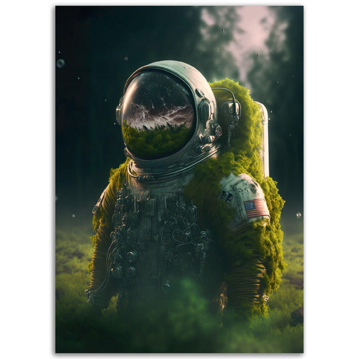 Kosmische Helden: Die aussergewöhnlichen Reisen der Astronauten - Printree.ch AI, Astronaut, künstlich, Szenerie