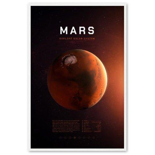 Kosmisches Mars-Poster: Eine Reise ins Weltall für Ihre Wand! - Printree.ch 3d illustration, 3d render, astronaut, astronomie, blau, canaveral, columbia, entdecker, erde, erforschen, erforschung, fantasie, galaxie, himmel, hintergrund, illustration, karte, kosmonaut, kosmos, planet, shuttle, stern, system, technologie, textur, umlaufbahn, universum, weltraum, wissenschaft