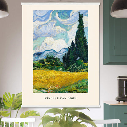 Lebendige Van Gogh Poster für Kunstliebhaber und Sammler - Printree.ch Aquarell, blau, Blume, Design, Druck, Feld, Foto, Fotografie, gelb, Gemälde, gogh, grün, Hand, hell, Himmel, Hintergrund, Illustration, Impressionismus, Kunst, künstlerisch, Landschaft, Leinwand, Natur, Postkarte, schön, Sommer, Stil, van, van gogh, Vintage, Zeichnung, Öl