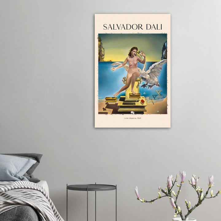 Leda Atomica Gemälde von Salvador Dalí - Printree.ch abstrakte frauen, frau, Frauen, Kunst, Malen, Maler, Malerei, Meisterwerk