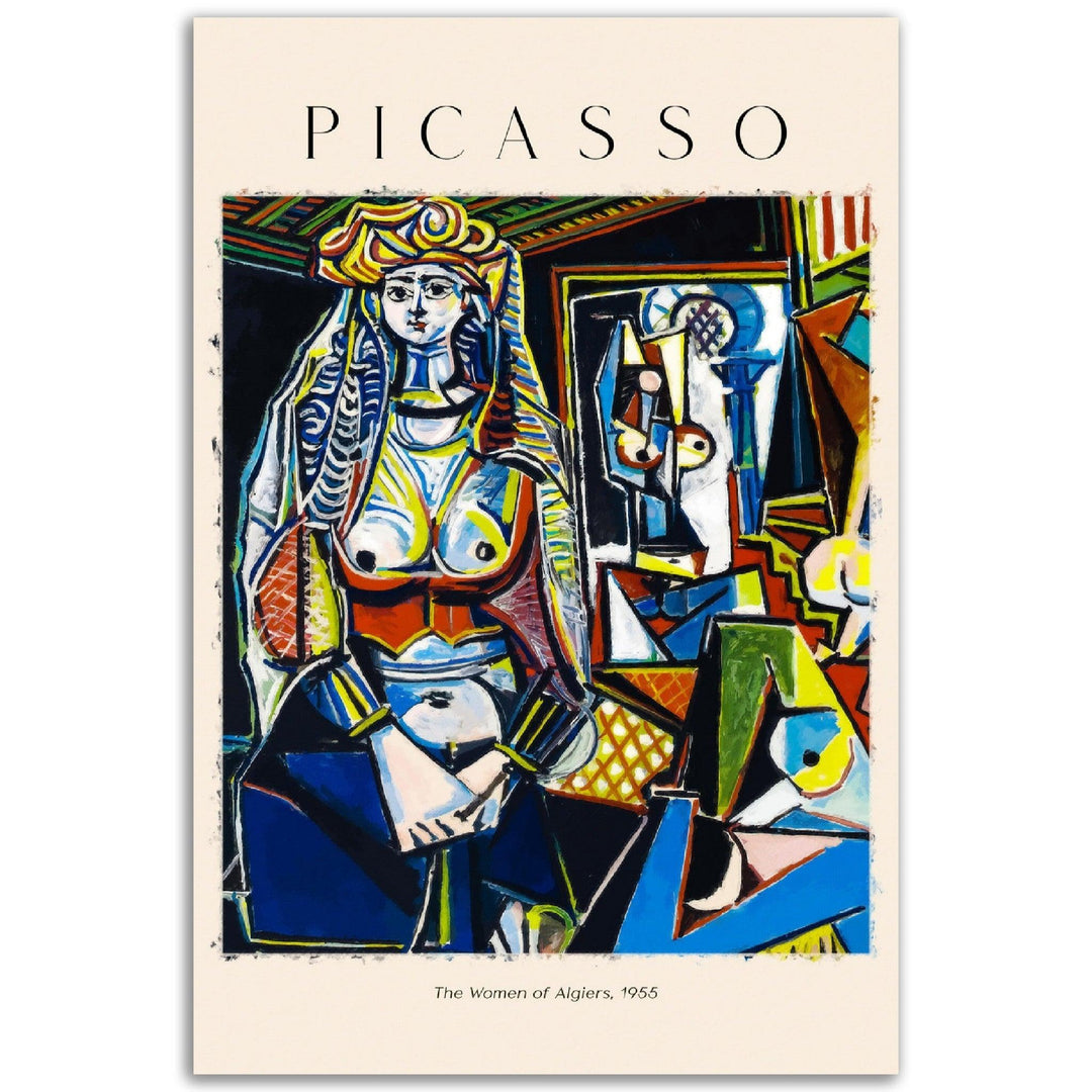 Les femmes d'Alger Picasso - Printree.ch Kunst, Malen, Maler, Malerei, Meisterwerk