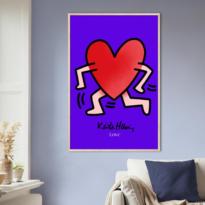 Love: Haring Keith - Printree.ch Kunst, Kunstdruck