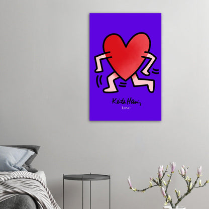 Love: Haring Keith - Printree.ch Kunst, Kunstdruck