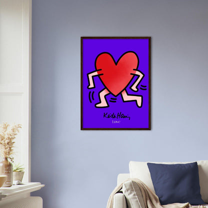 Love: Haring Keith - Printree.ch Kunst, Kunstdruck